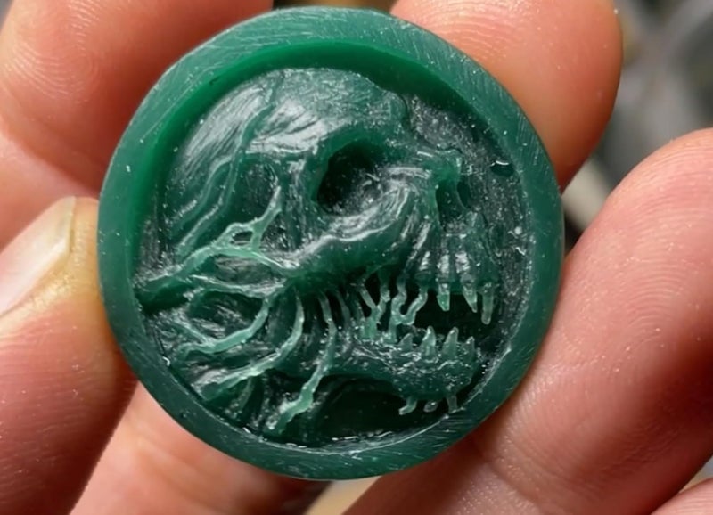 #DONTPLUCKITUP 1Pound Green Wax Slice Block for Jewelry Dental Tool Carving Lost Wax Casting Jewelry Molding Tool Mold Sculpting (Wax Block) - Image 5